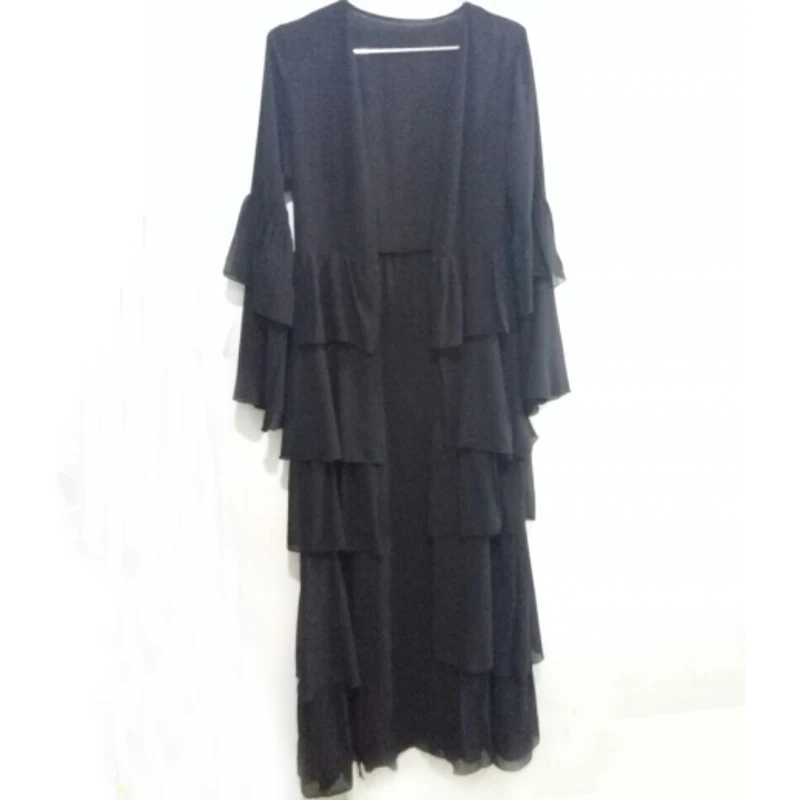 Abaya dubai kaftan hijab muçulmano vestido malásia