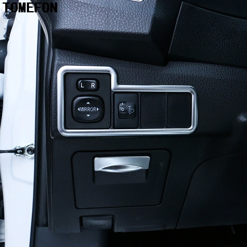 ABS хром для Toyota Corolla Altis E170 2013-2017 переключатель головки лампы ящик хранения Кнопка