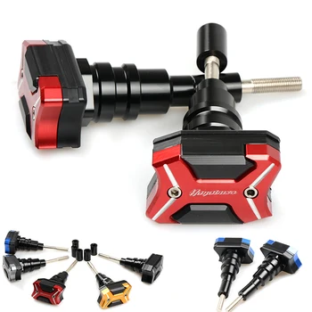 

CNC Motorcycle Frame Sliders Screw Crash Pad Cover Falling Protector Guard Pads Engine Case For Suzuki Hayabusa 2008 2009-2016