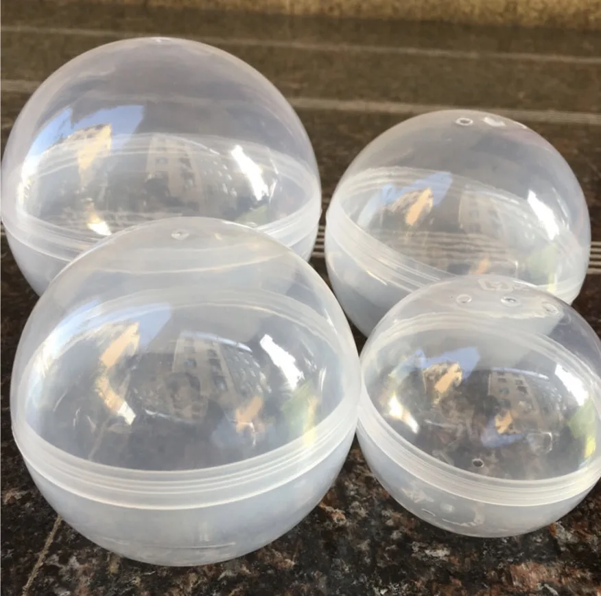 

10Pieces Diameter:100mm Empty Plastic Toy Capsule Egg Shell Plastic Ball Vending Machine Round Plastic Capsule