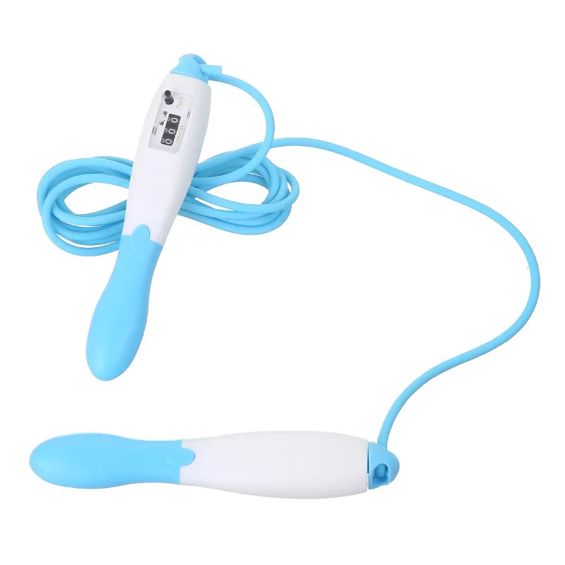 

Matte Rubber Skipping Rope Adjustable Counting Jump Rope Calories Adjustable Fast Speed Counting Skipping Wire For Women Men Kid