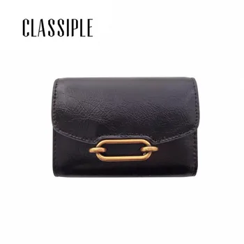 

Fashion Card Holder Short Women Wallet For Card Female Vintage Wallet Hot Sale Ins Lady Trend Mini Wallets 2019 New Women Purse