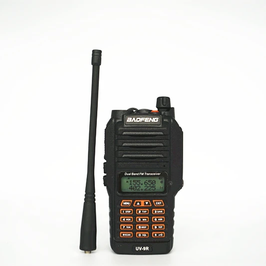 2 шт. Baofeng UV-9R рация 8 Вт 10 км водонепроницаемое Любительское радио двухдиапазонное двухстороннее радио УКВ UV9R радио обновление UV-82 UV-XR
