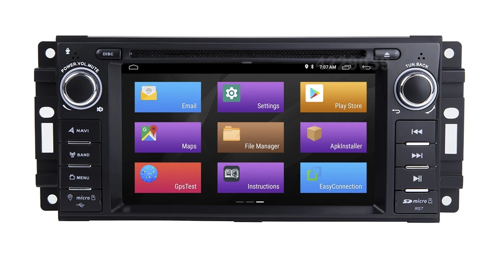Cheap Android 8.1 Car DVD Player for JEEP COMMANDER/GRAND CHEROKEE  with Radio WiFi 11