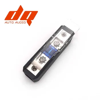 

60A 80A 100A Universal Car Auto Vehicles Audio Amplifier 60A 4GA 1 in 1 ways Out Fuse Holder Fuse Box ABS Plastic+Zinc Alloy
