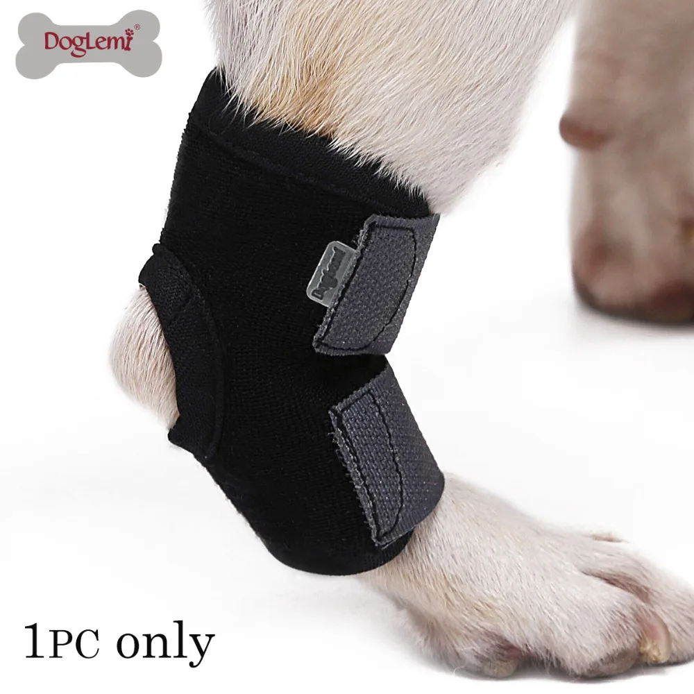 Pet dog knee hock brace bandages straps for Canine Leg Hock Joint Protection with one roll of