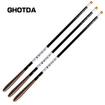 

3.6M 4.5M 5.4M 6.3M 7.2M Stream Rod Super Hard Super Light Fishing Rod Carbon Fiber Olta for Henglesport