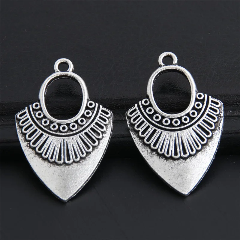 

5pcs Antiqus Silver Irregularity Charms Pendant For Making Necklace Bracelet Jewelry Finding A3029