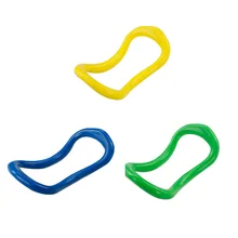 Высокое качество цвет Пилатес тянущиеся для фитнеса Браслет фитнес-пластиковые yoga magic оборудование для колец разные цвета