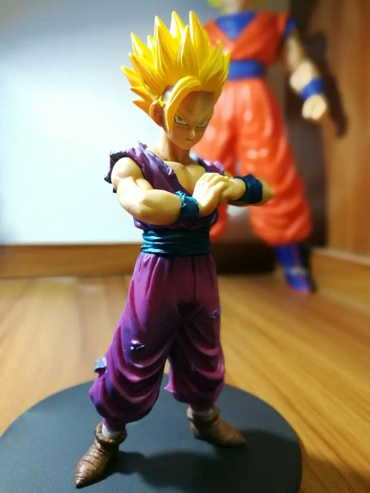 

Banpresto Dragon Ball Z Son Gohan Action Figure Resolution of Soldiers Vol.4 Gohan Model Toy Figuras DBZ Super Saiyan Son Gohan