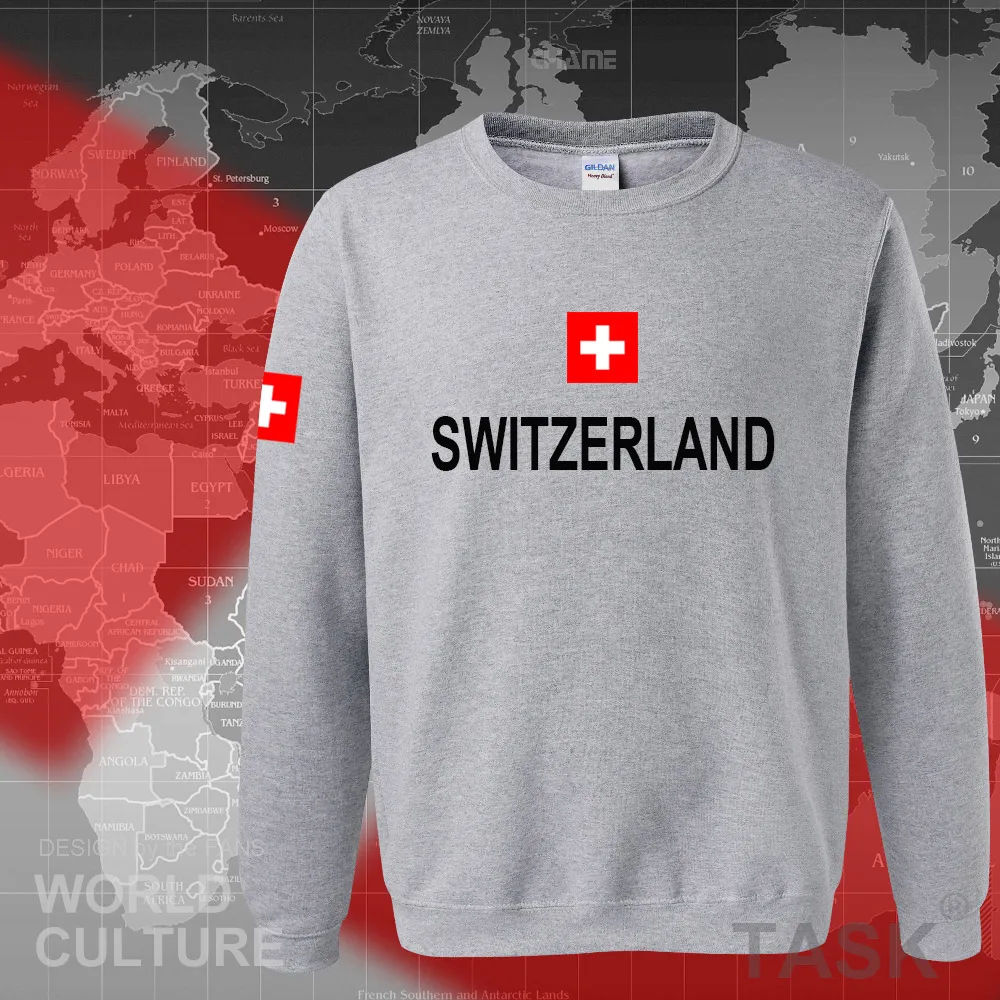 Свитшот мужской флисовый с надписью Swiss|men sweatshirt|hoodies menhip hop streetwear |