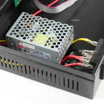 Empty P5 P10 LED Video Display Sender Box With Meanwell Power Supply Installed,can Install TS802/MSD300 Sending Card