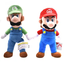 2 стиля, большой размер 1" 37 см, Super Mario Bros, стоячие Марио и Луиджи, плюшевые куклы, мягкая игрушка, кукла супермарио, Peluche, детские подарки 2 стиля, большой размер 1" 37 см, Super Mario Bros, стоячие Марио и Луиджи, плюшевые куклы, мягкая игрушка, кукла супермарио, Peluche, детские подарки