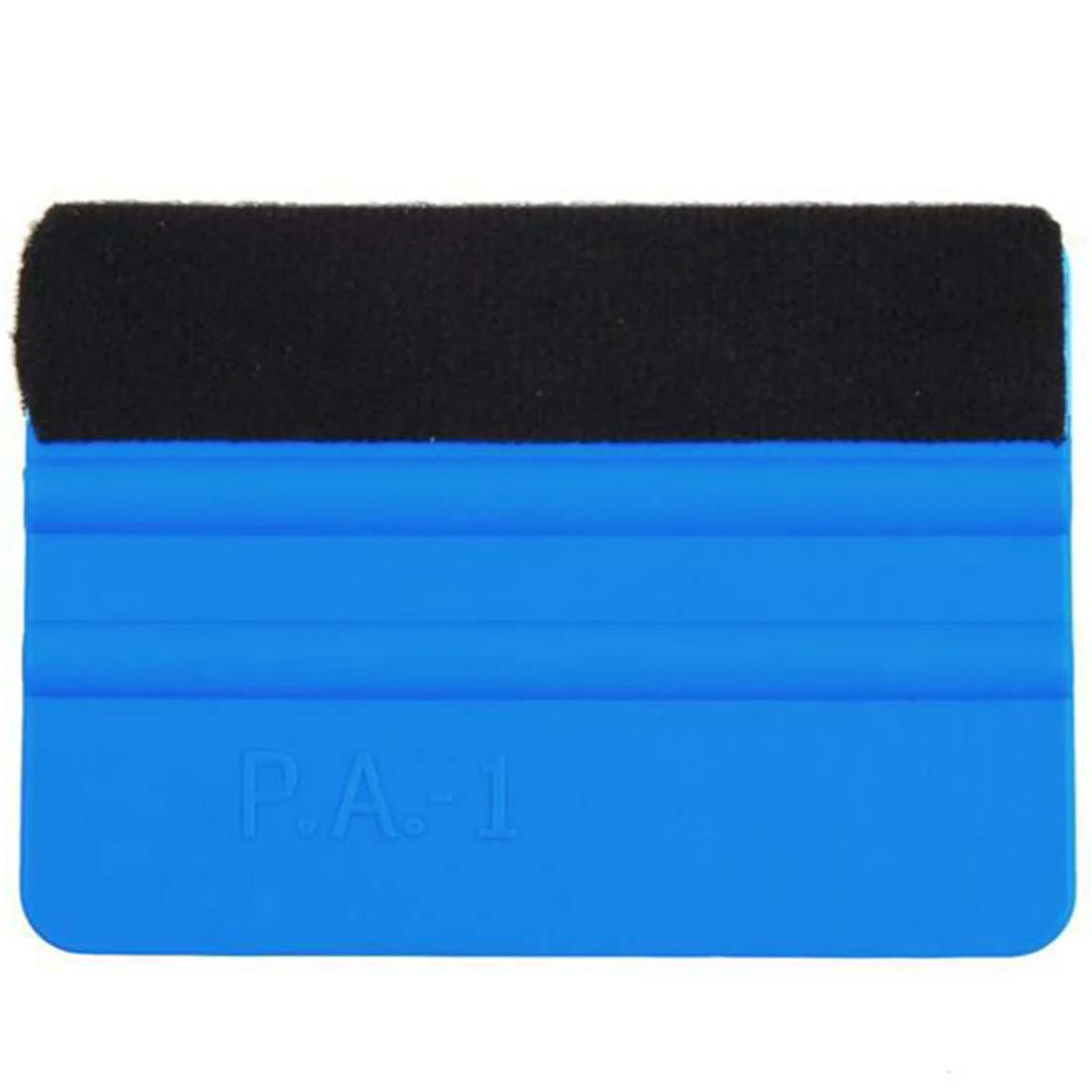 

BU-Bauty New Arrival Rectangle Durable Handheld Blue Vinyl Car Squeegee Decal Wrap Applicator Soft Felt Edge Scraper 99 x 72mm