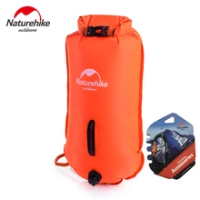 Naturehike надувной плавательный флотационный мешок спасательный круг бассейн флотаций сухой водонепроницаемый мешок для плавания дрейфующий розовый оранжевый