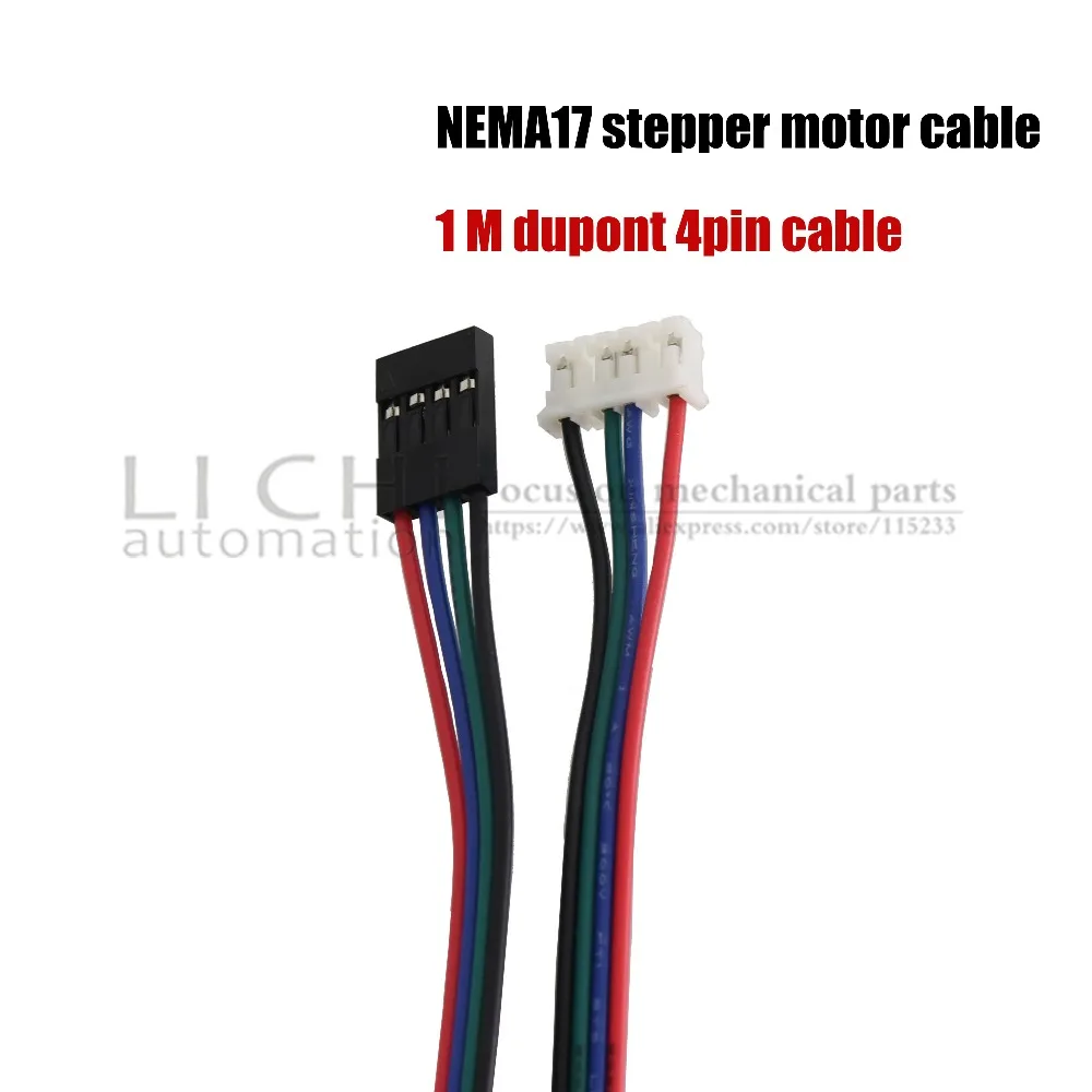 شحن مجاني 5 قطع CE شهادة NEMA17 كابل 17HS4401 4-الرصاص نيما 17 محرك متدرج 42 موتور 42 BYGH CNC الليزر 3D طابعة شحن مجاني 5 قطع CE شهادة NEMA17 كابل 17HS4401 4-الرصاص نيما 17 محرك متدرج 42 موتور 42 BYGH CNC الليزر 3D طابعة