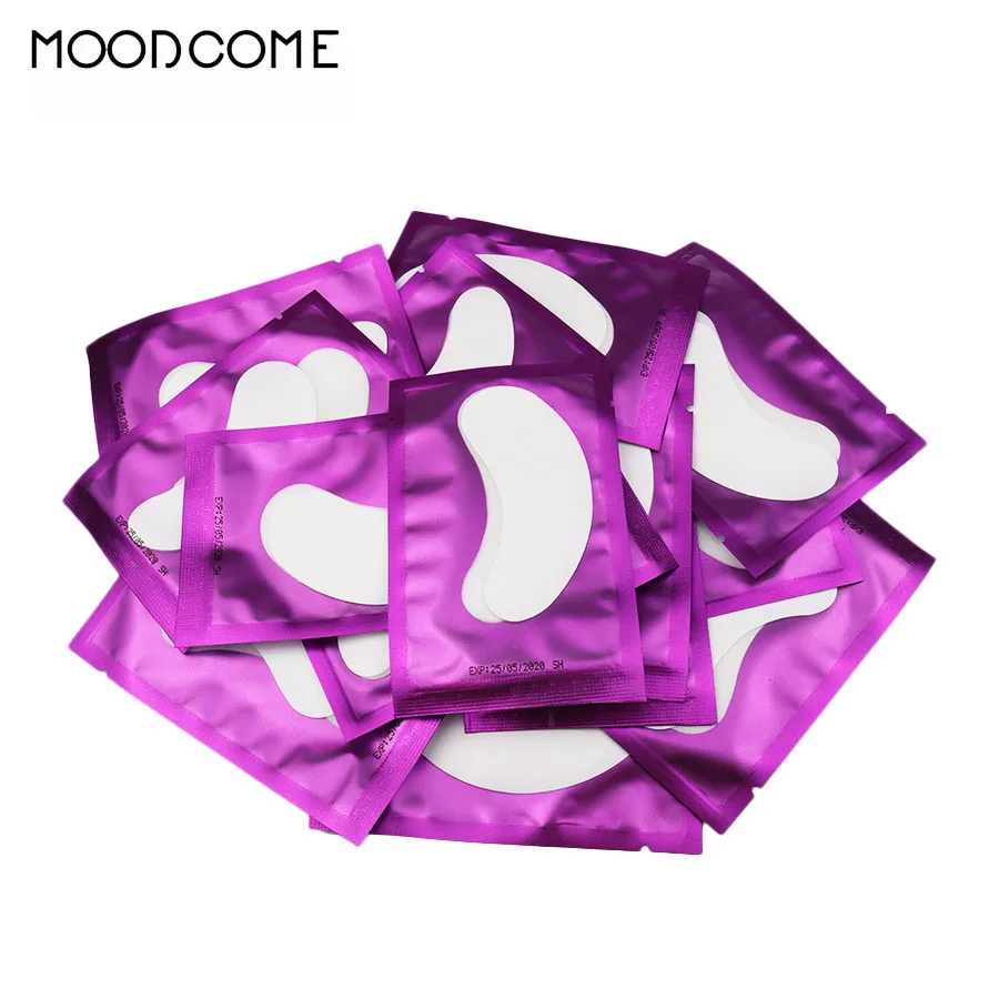 

10PCS Under Eye Pads For Lash Extensions Sterile Collagen Eye Patch Gel Silicone Eye Pads Individual Eyelash Extensions Stickers