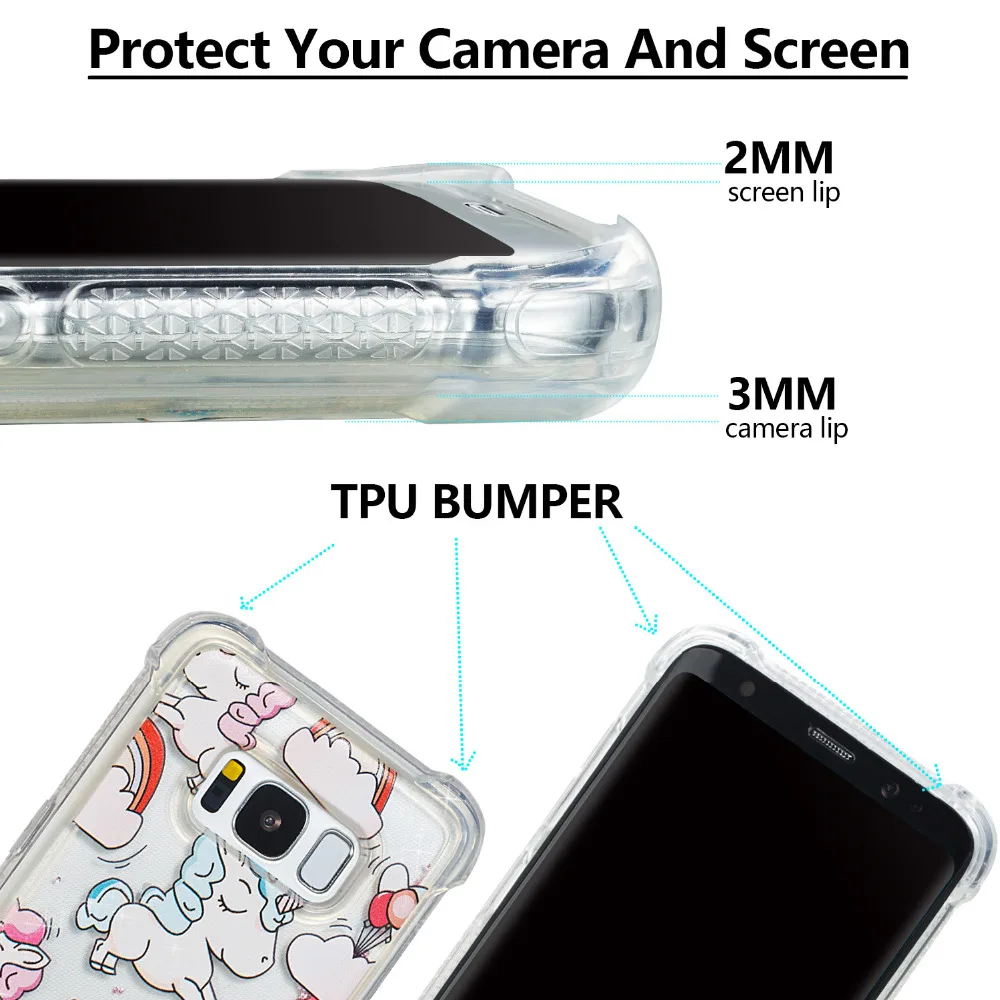 Samsung Galaxy S8 Plus quicksand case