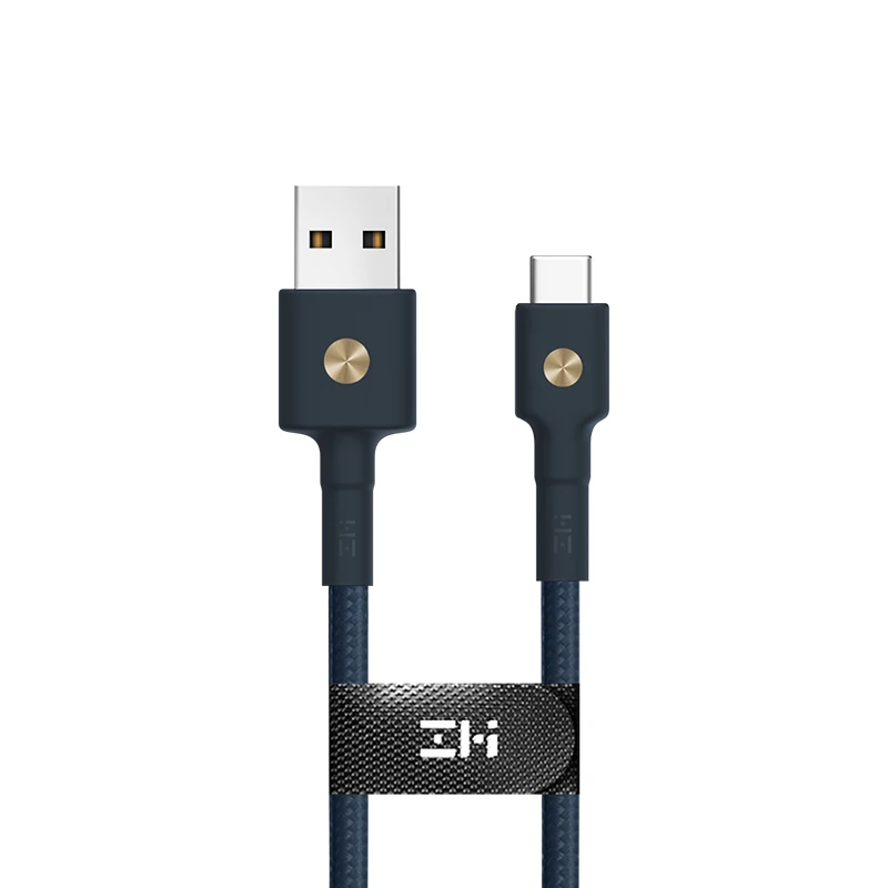 ZMI 0,3 м для кабеля Lightning MFi Сертифицированный ПП плетеный рукав для iPhone+ Ipad кабель для передачи данных зарядный кабель - Цвет: Синий