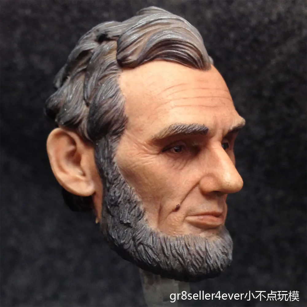 Custom 1/6 United States President Lincoln Man Head Sculpt F 12" Hot Toys Figure 