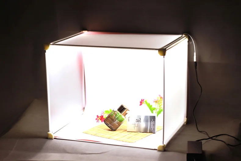 Professional 45x35cm LED Photo Lighting Studio Shooting Tent Box Kit Portable Photo Studio Light Tent with