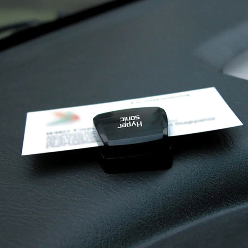 

Hypersonic Wooden Knocker Design Parking Ticket Business Card Holder Clip