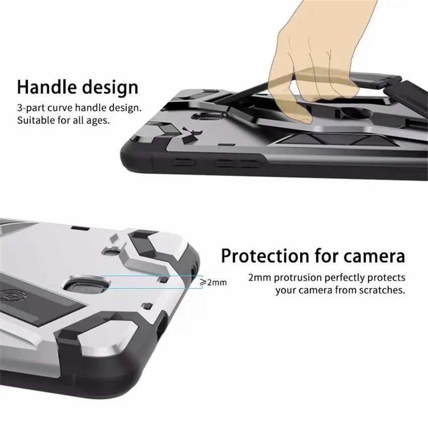 SM T375 T377V T377 жесткий защитный чехол для задней панели Tab E 8 дюймов планшета PU + PC