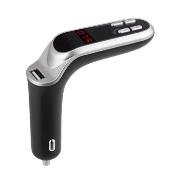 

Car-styling Bluetooth Car Kit Handsfree FM Transmitter Radio MP3 Player USB Charger & AUX 525