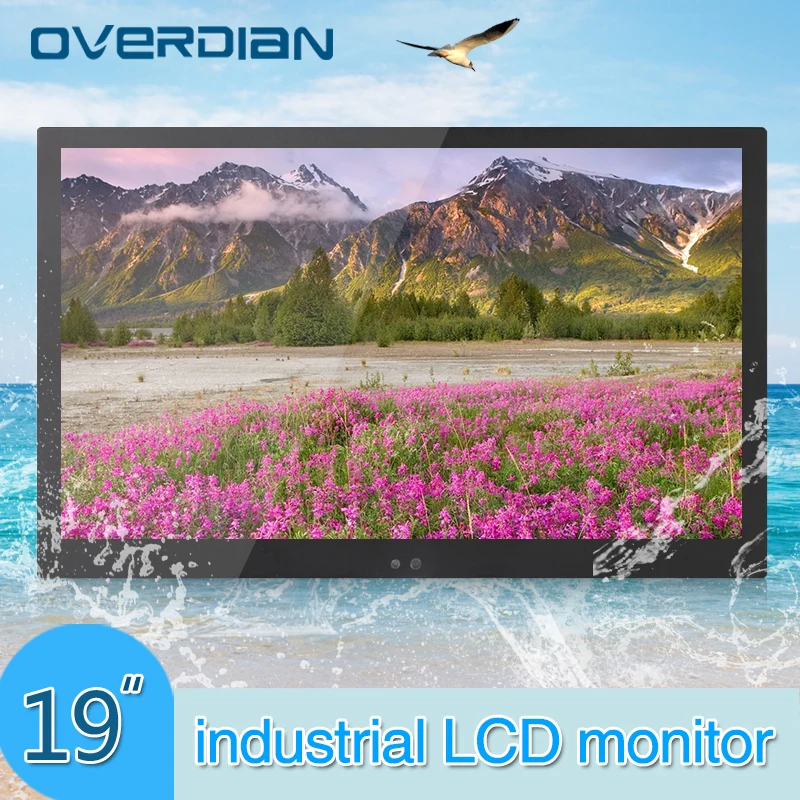 

19Inch/19" VGA/HDMI/BNC/AV Interface Non-touch Screen TFT Type Computer's Display Metal Frame Industrial Control Lcd Monitor