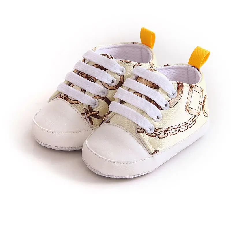 

Baby Shoes Infant Newborn Baby Boy Girl Kid Soft Sole Lace up T-tied Shoes Newborn shoes SE01