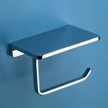 

Zinc Alloy Plus Brass Bathroom Paper Holder And Shelf Bathroom Mobile Phone Towel Rack, Toilet Paper Holder Box Tissue Box.