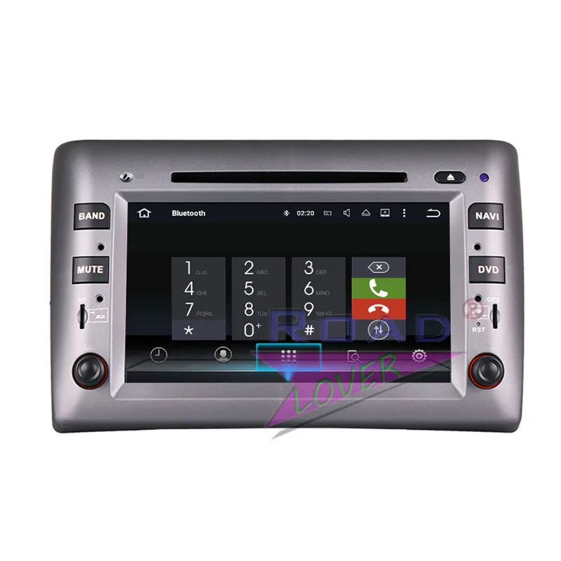 Top Roadlover Android 9.0 Car Multimedia DVD Player Radio For Fiat Stilo 2002-2010 Stereo GPS Navigation Automagnitol 2 Din 7" Video 4
