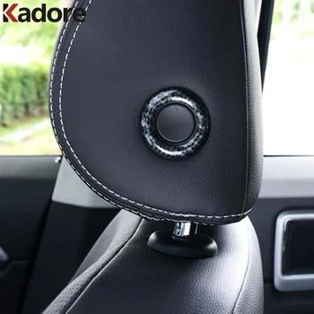 

For Volkswagen Atlas Teramont 2017 2018 2019 Front Seat Headrest Switch Adjust Button Cover Trim Interior Car Sticker Styling