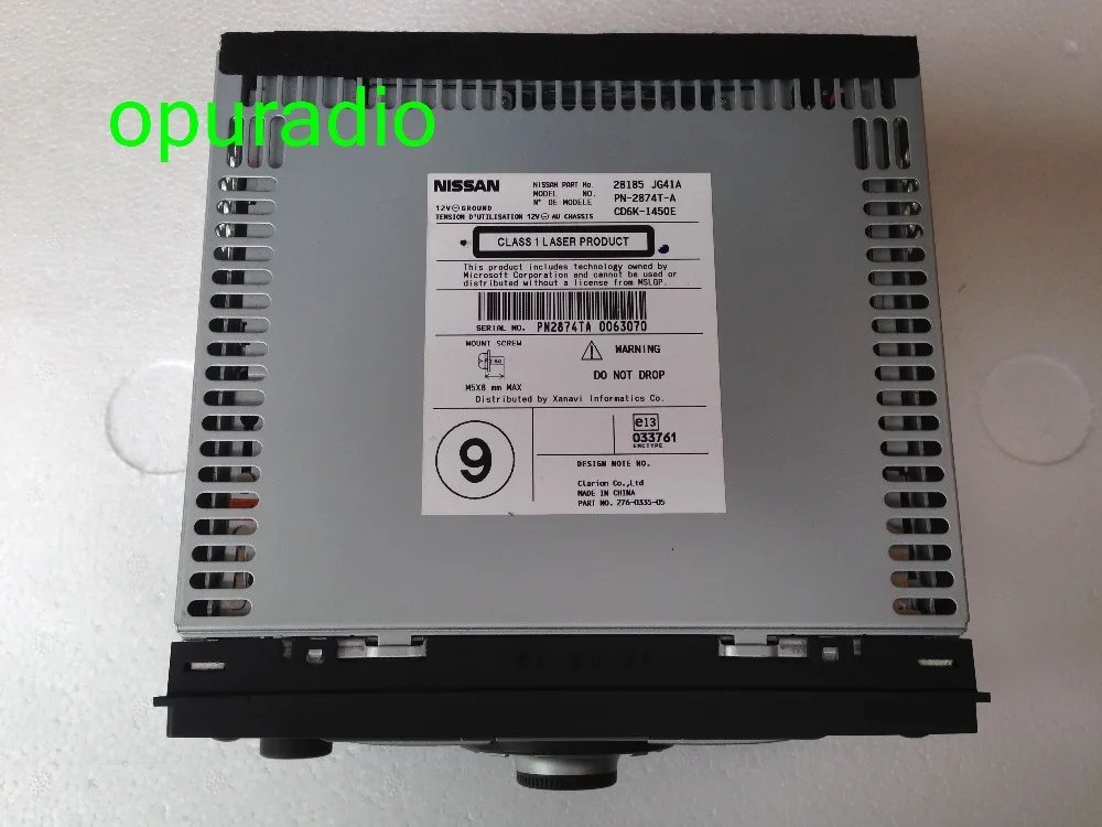 Новинка Ni $ an 28185 JG41A яркая фотография/яркая фотография фототропа T31 6 CD чейнджер MP3