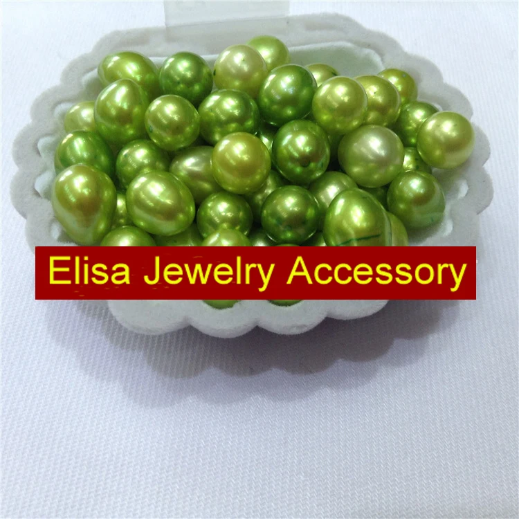 7-8mm Waterdrop Shape Natural Loose Pearl(Without Oyster) Dyed Color 30 Pcs/lot Hot Pink/Bright Red/Light Green/Blue | Украшения и