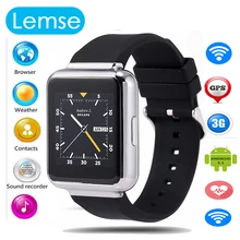 2016 New Q1 3G smart watch phone MTK6580 Android 5.1 OS With Bluetooth WiFi GPS Smartwatch Support NANO Sim Card