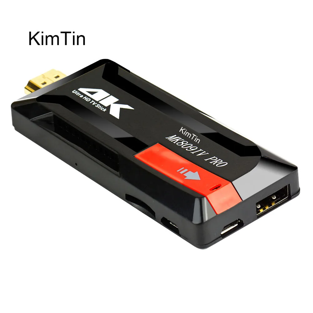 KimTin K809IV PRO TV Dongle Rockchip RK3229 Quad Core Cpu Penta-core ARM Android 5.1 RAM 2GB ROM 8GB Bluetooth 4K H.265 TV Stick