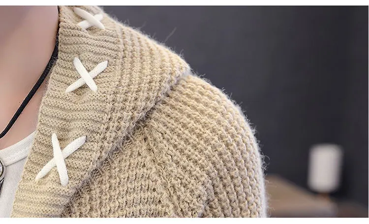 Новая мужская мужской вязаный свитер cultivate one's morality мужские свитера