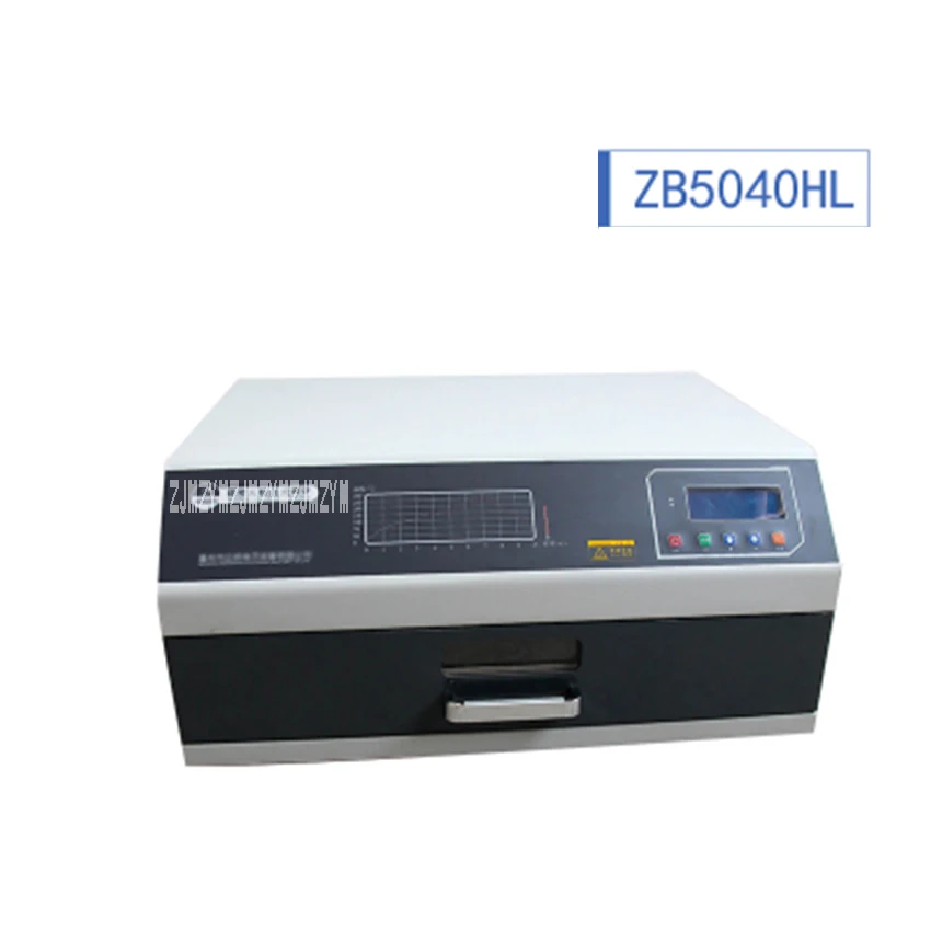 ZB5040HL цифровой дисплей Reflow сварочный аппарат инфракрасный нагрев Интеллектуальный паяльник 110 В/220 В 3600 Вт 500*400 мм