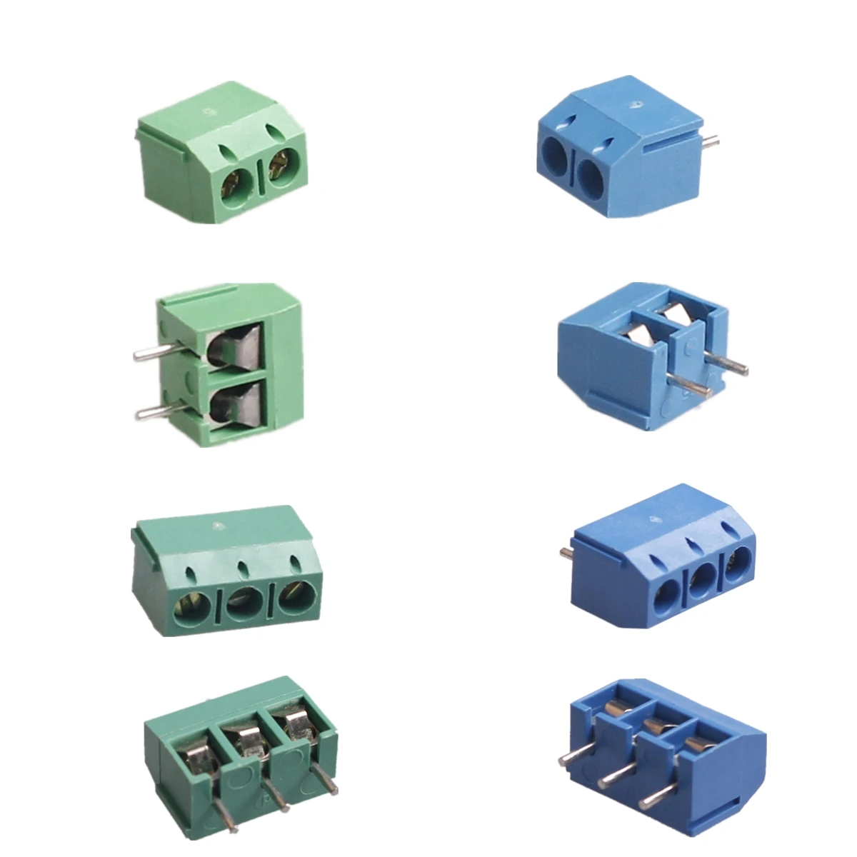

5/10/20 Pcs/lot Pitch 5.0mm Straight Pin 2P 3P Screw PCB Terminal Block Connector 10A 300V 24-18AWG