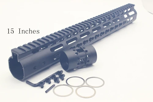 Черный " 9" 1" 12" 13," 15" дюймов AR-15 поплавок Keymod Handguard Пикатинни для охоты тактический прицел крепление системы