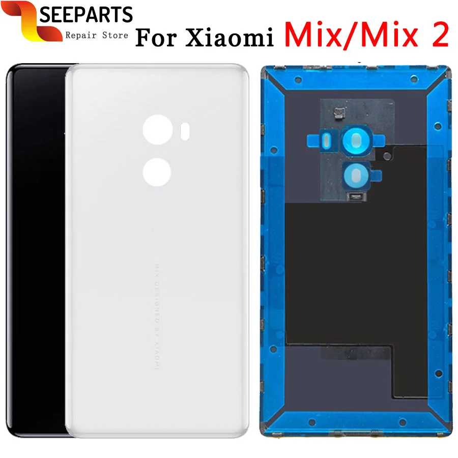 

For XiaoMi Mi Mix Back Cover Case Battery Back Cover housing Mi Mix 2 Replacement Parts For XiaoMi Mi MIX 3 Battery Cover