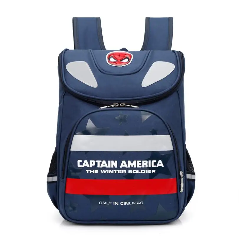 

2019 kid Orthopedic School Bag Children Spiderman Backpack For girls PU Hasp Randoseru Japanese Style Kids school backpack Bags