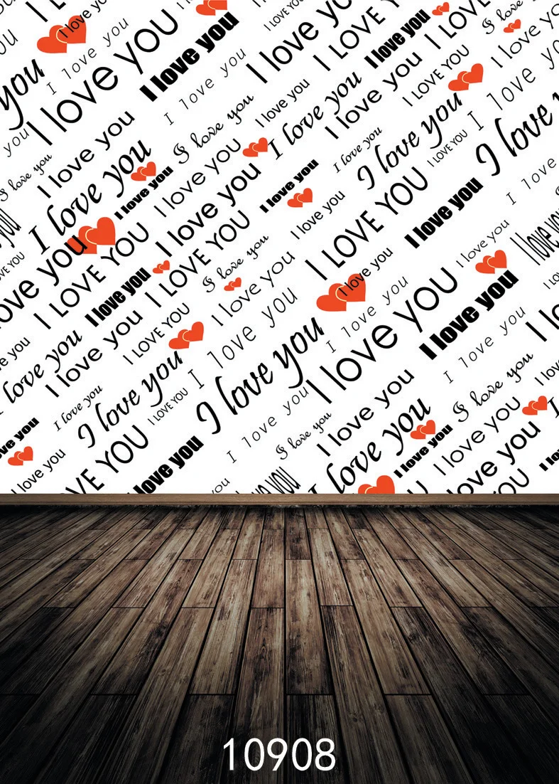 

SHANNY Vinyl Custom Photography Backdrops Prop Valentine's day Theme Photography Background 10908