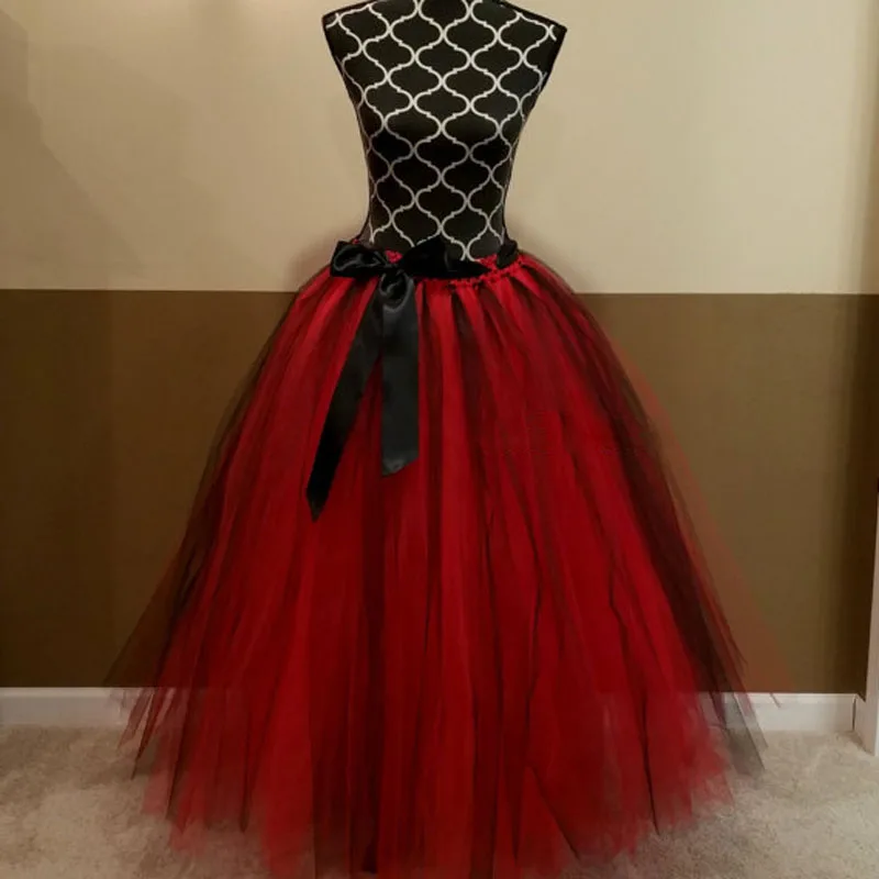 Модная юбка-пачка любого цвета для взрослых, красная, черная, длинная, свадебная фатиновая юбка на заказ, свадебная пачка, многослойная фатиновая юбка, Saia Faldas
