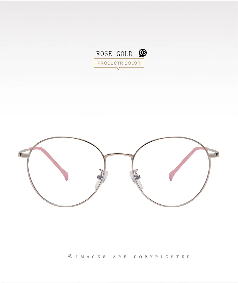 RBEWTP овальная оправа розовое золото анти синий свет блокирующие очки светодиодные очки для чтения радиационно стойкие очки компьютерные игровые очки