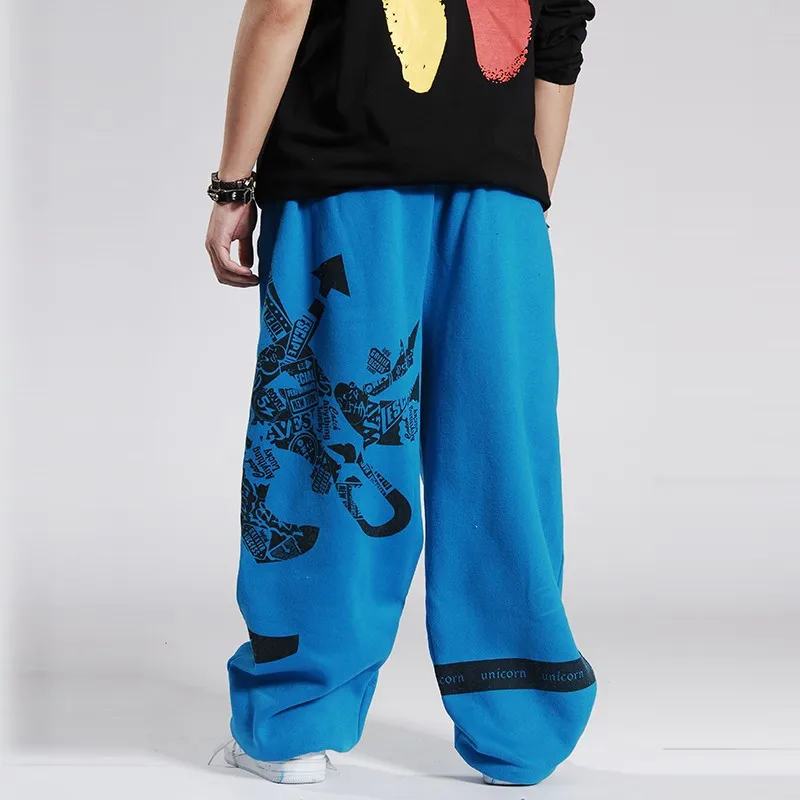 Модные мужские Штаны для бега с принтом, дизайнерские мужские мешковатые штаны для бега в стиле хип-хоп, мужские спортивные брюки, Pantalon Homme B85