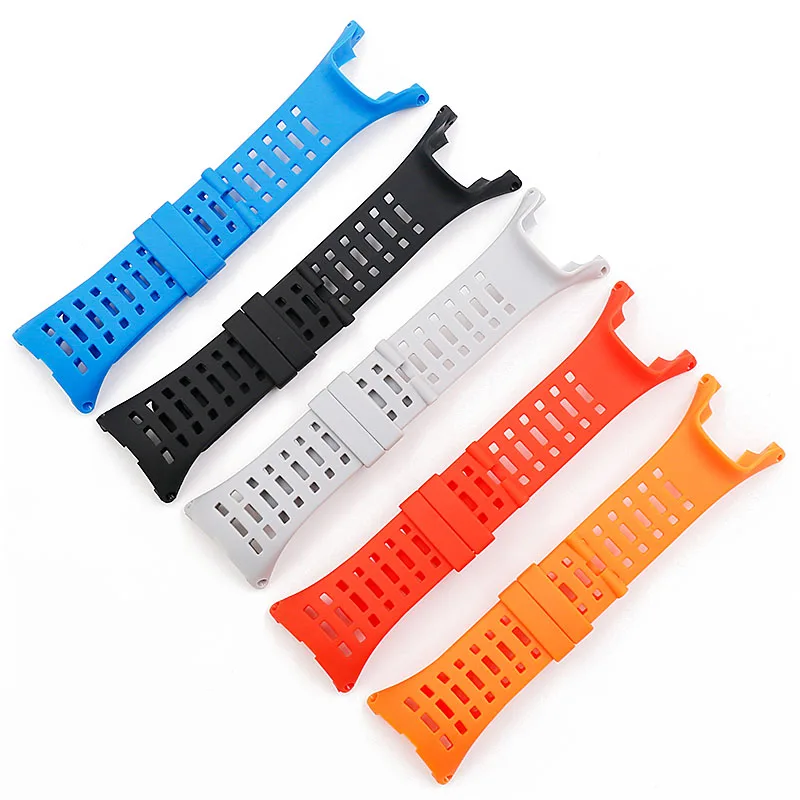 Men watch accessories outdoor sports waterproof tape for SUUNTO Ambit1 2 3P SPORT RUN cool black rubber strap watch band Men watch accessories outdoor sports waterproof tape for SUUNTO Ambit1 2 3P SPORT RUN cool black rubber strap watch band