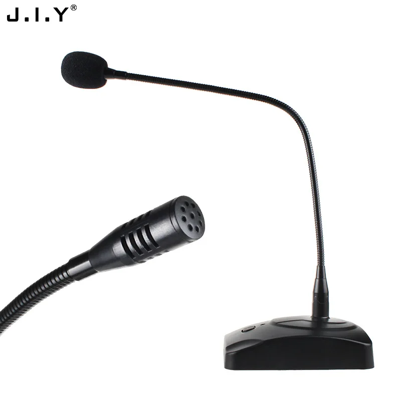 Один кусок Профессиональный конференц-микрофон Гусь шейный микрофон Высокая чувствительность настольный проводной конденсаторный микрофон