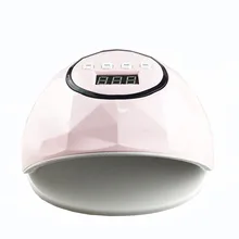 72 Вт УФ светодиодный льдинка светильник для Сушилка для ногтей Солнечный свет лампы 24 светодиодный s Маникюр жидкокристаллический смарт-дисплей для всех гелевое покрытие для ногтей Гель-лак для ногтей инструмент